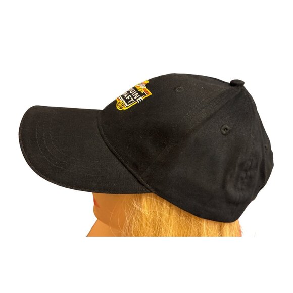 Miller Genuine Draft Adjustable Black Baseball Cap By Acme - Picture 3 of 8